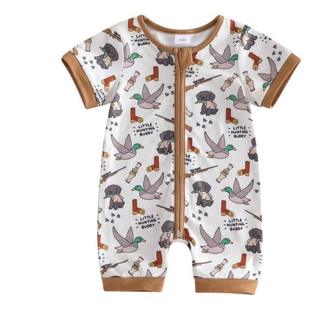 Duck hunting bamboo pjs