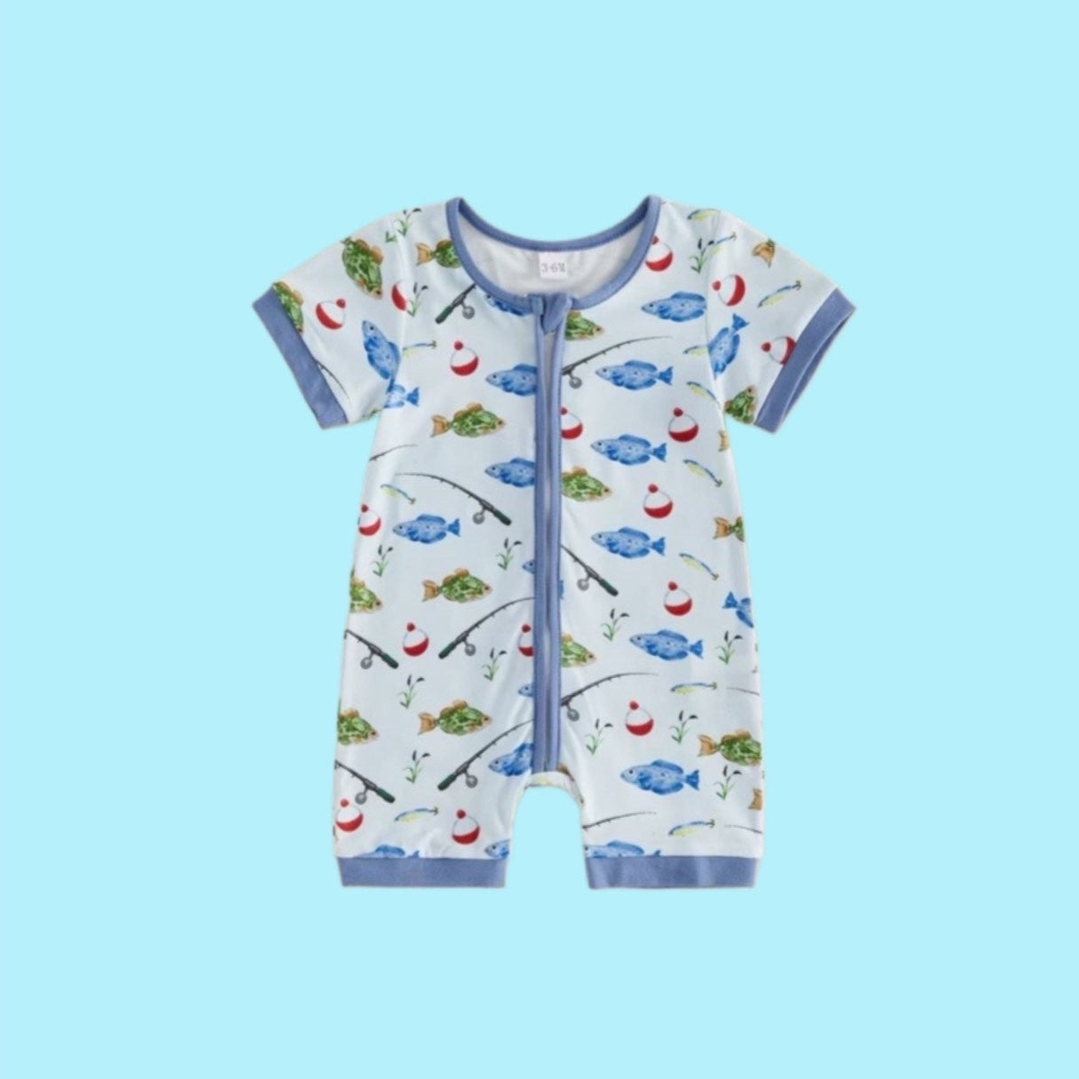 Fishing bamboo pjs