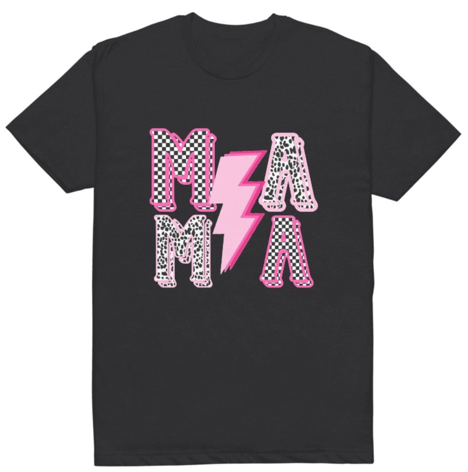 Lightning bolt mama T-shirt