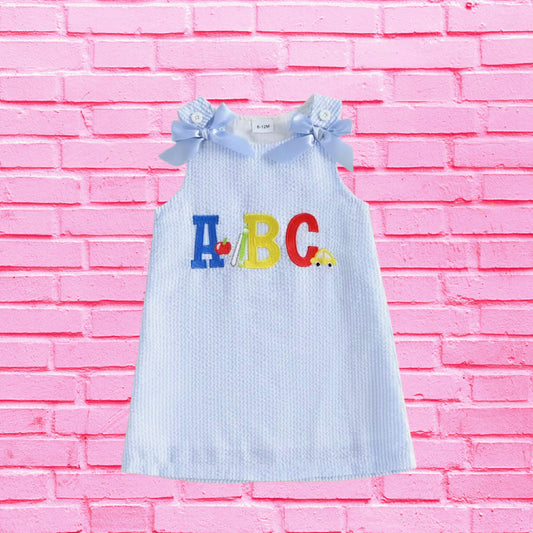 ABC back to school dress
