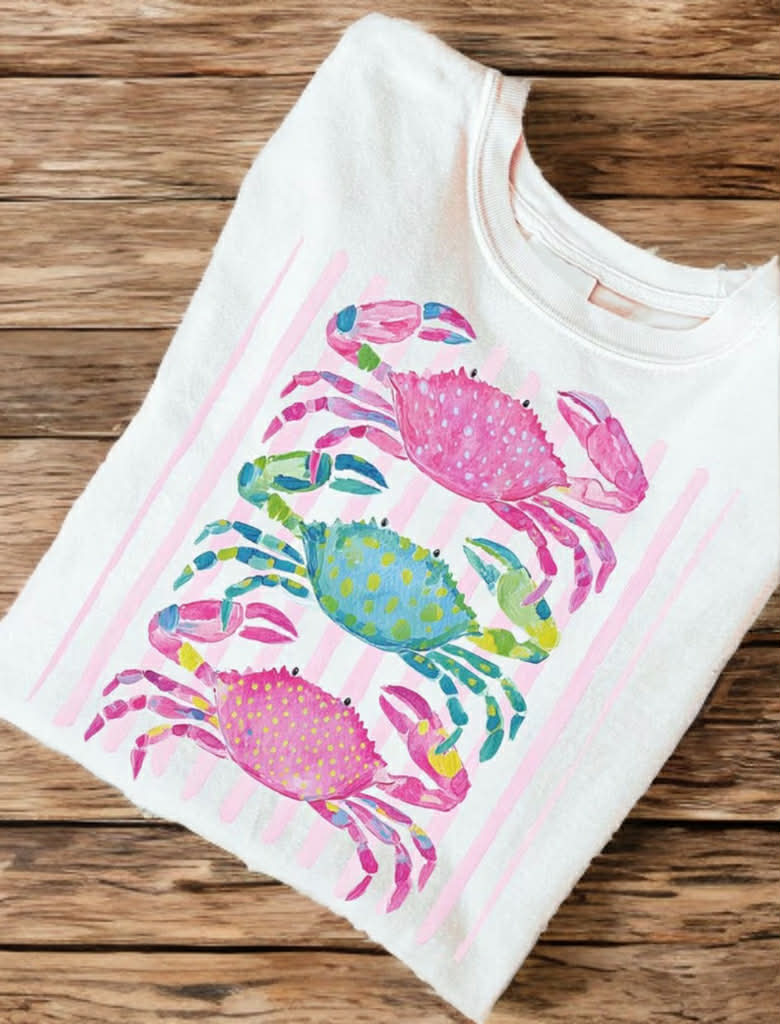 Summer crab t-shirt