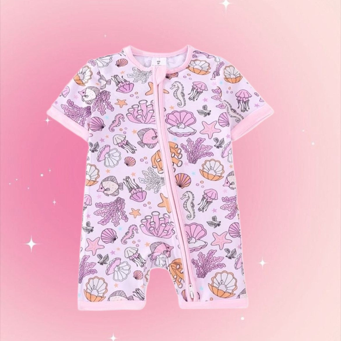 Underwater bamboo pjs