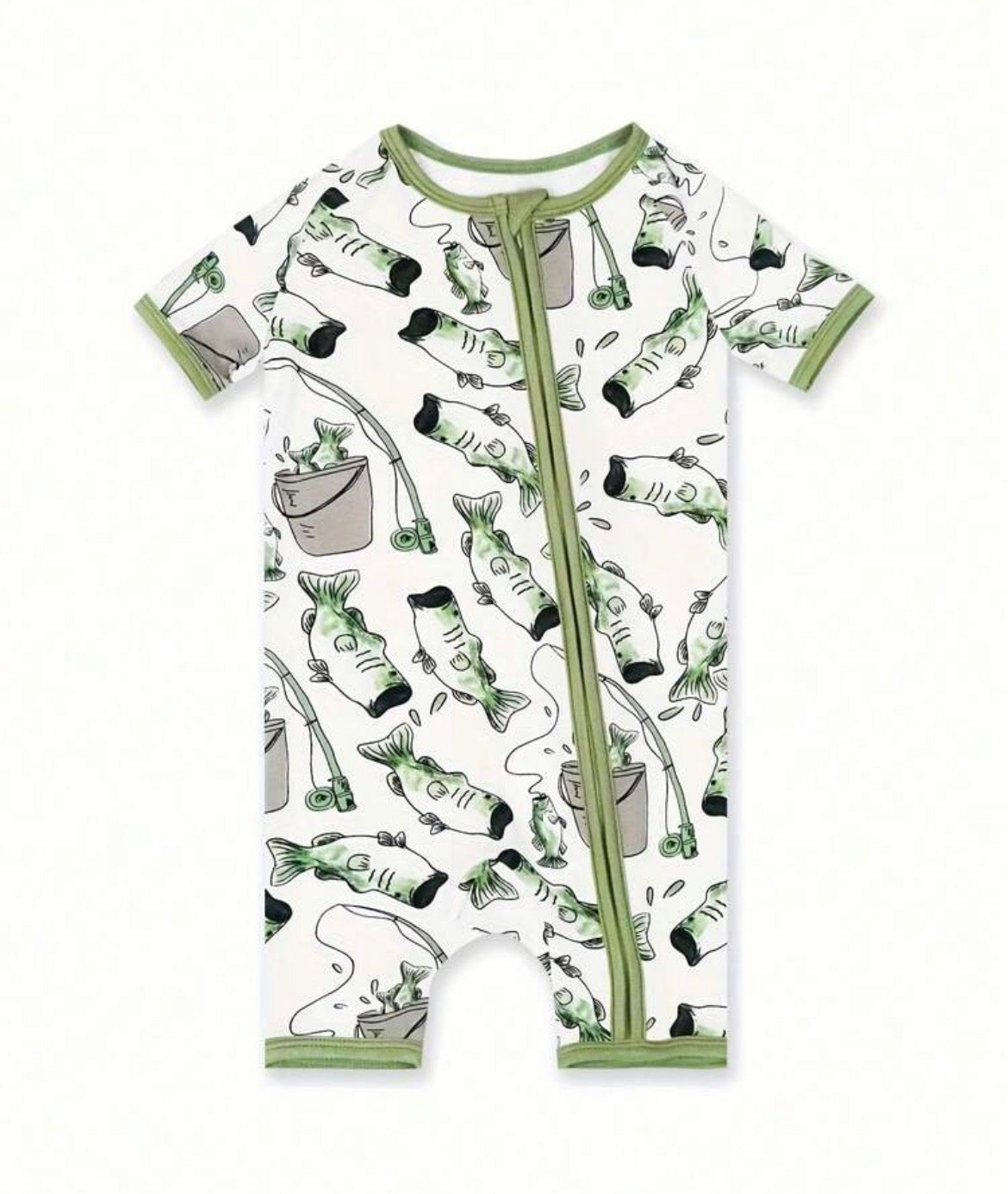 Cat fish bamboo pjs