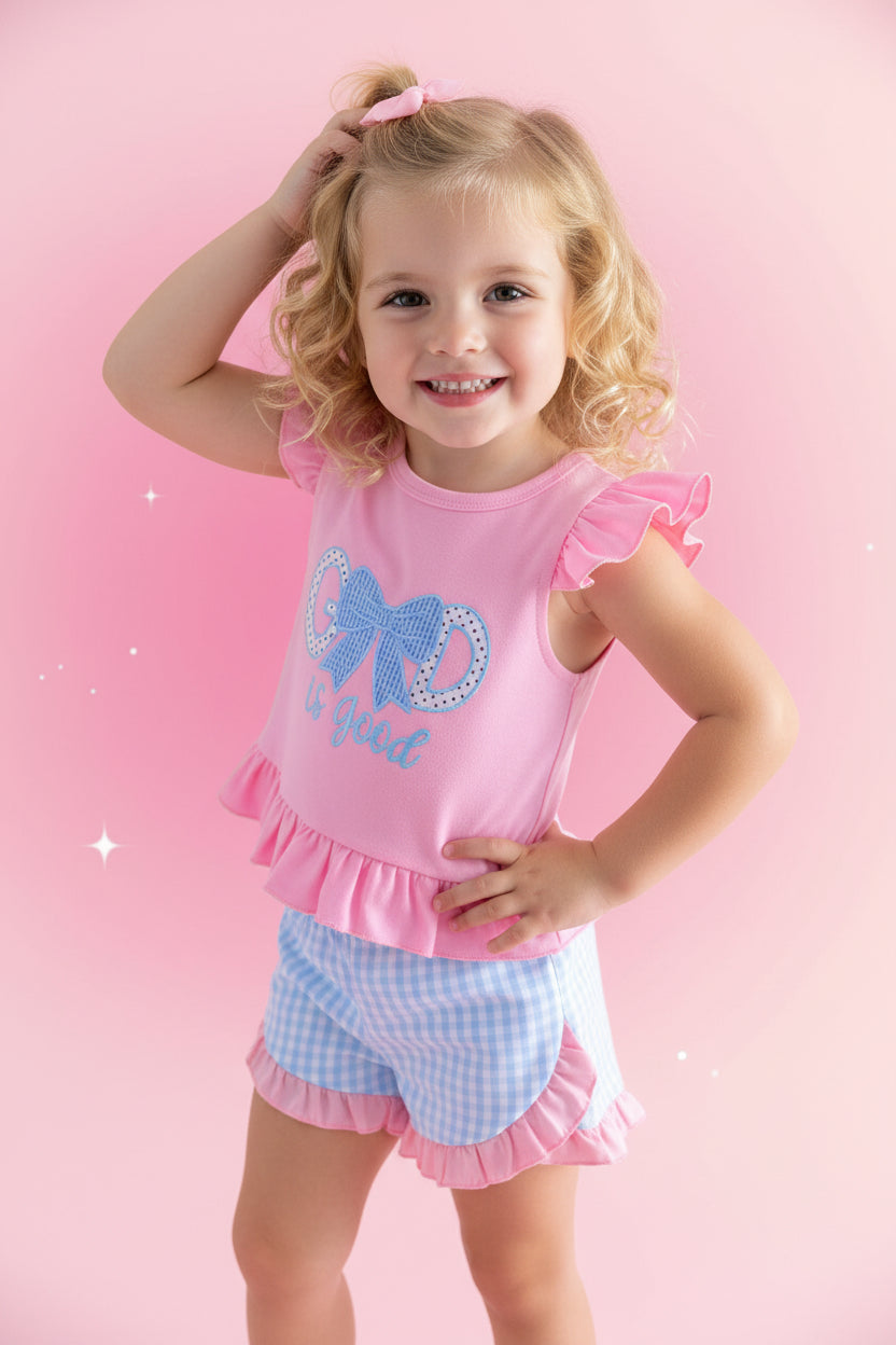God is good toddler set