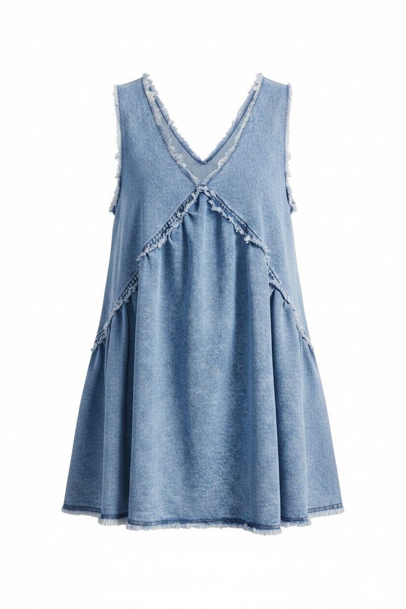 Denim dress