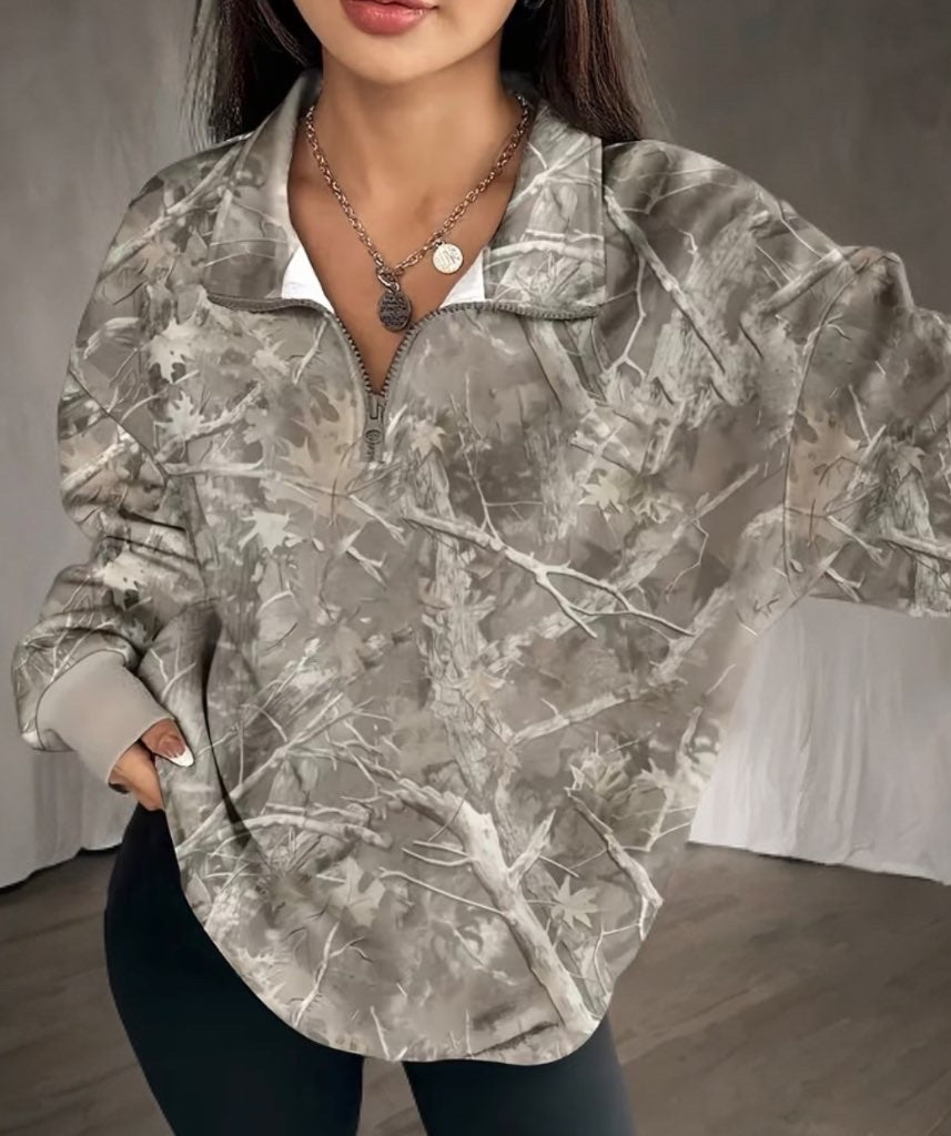 Camo pull over