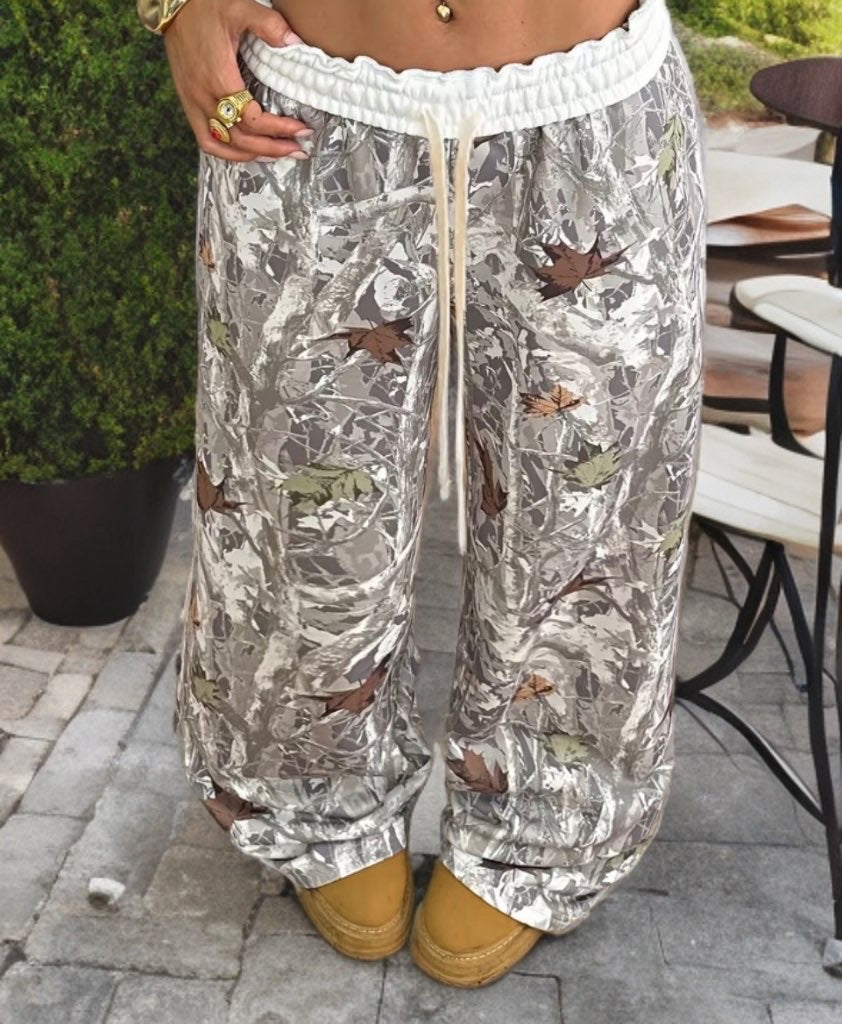 Camo sweat pants