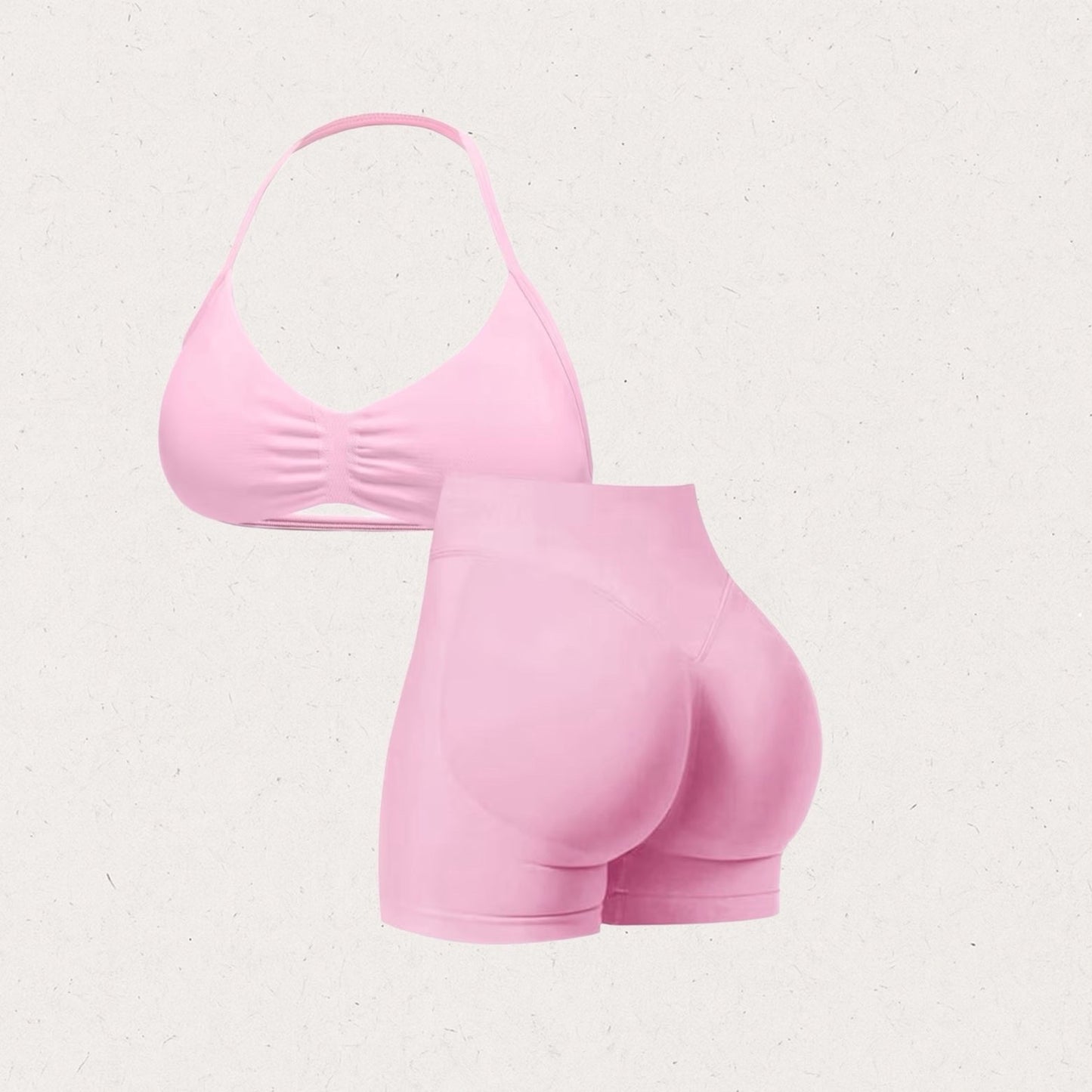 Cotton candy workout set
