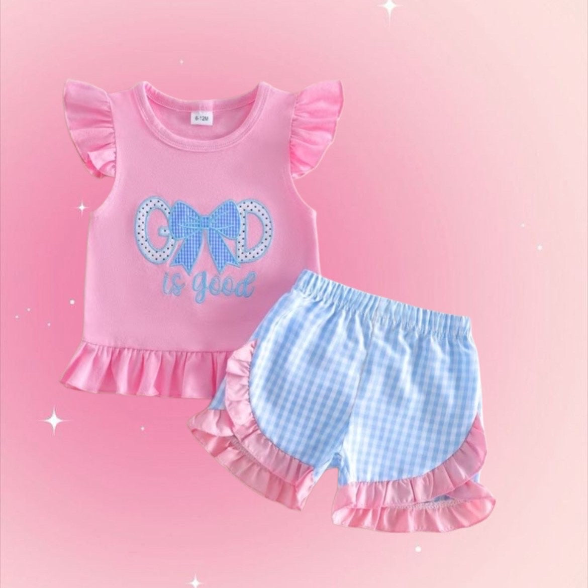 God is good toddler set