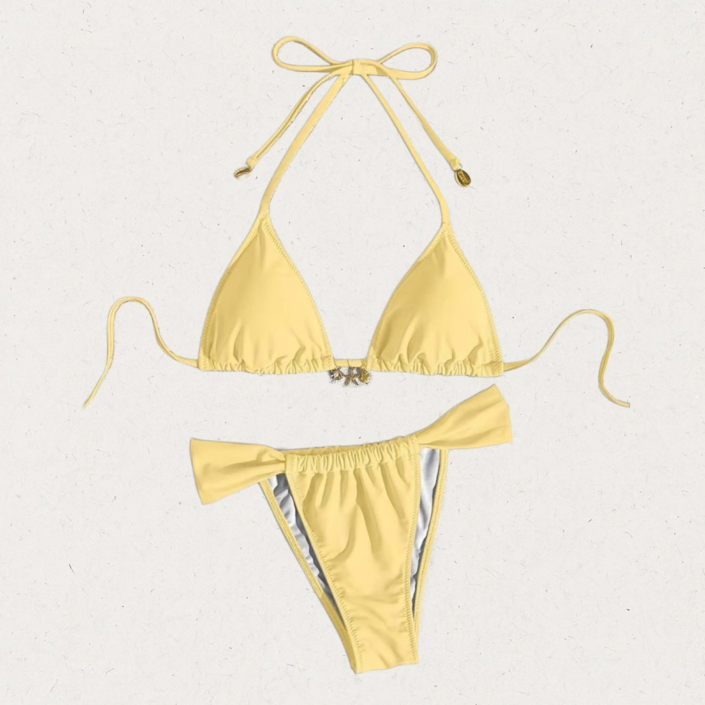 Yellow bathing suit